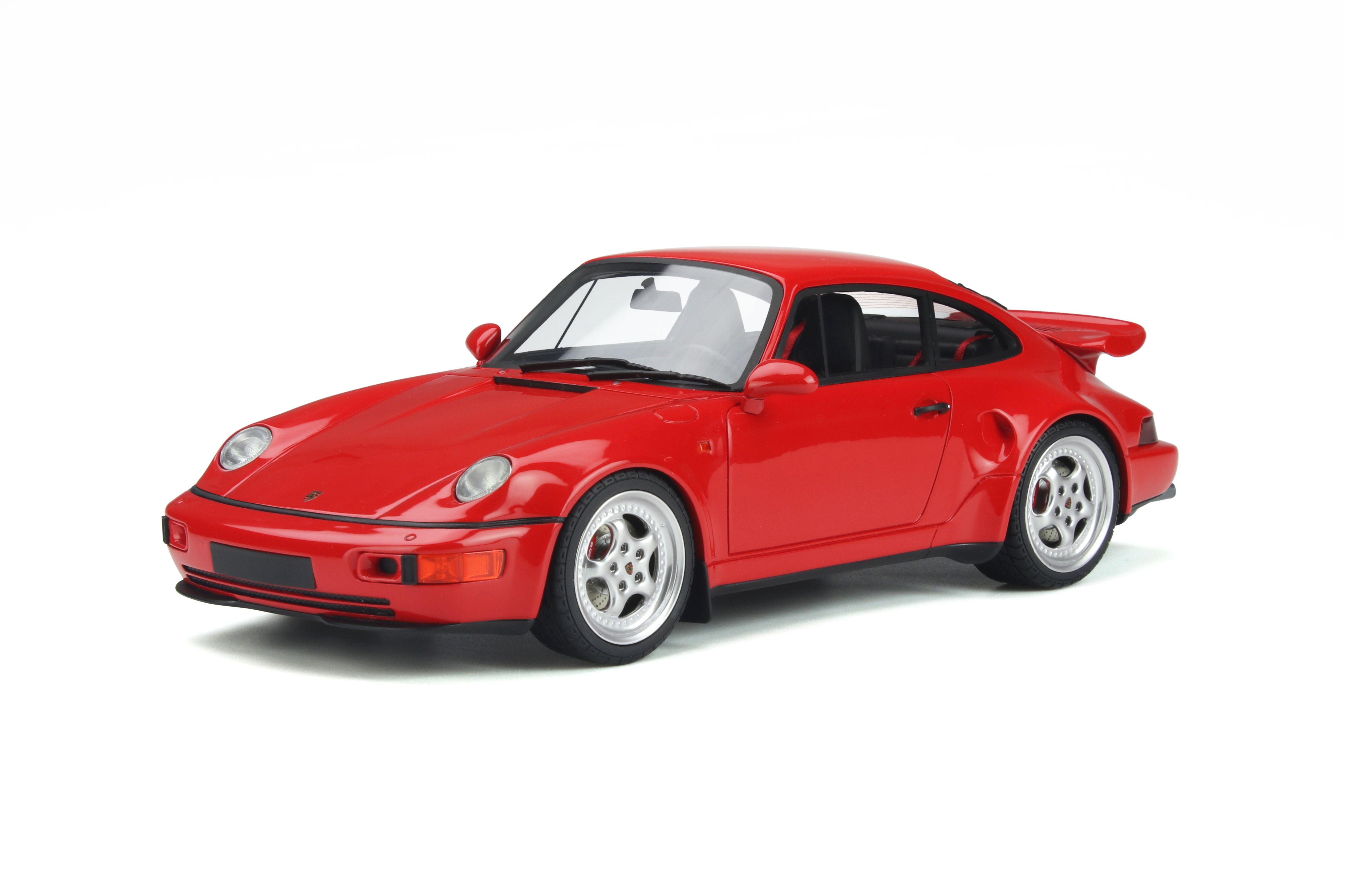 GT Spirit 1:18 Porsche 911 (964) Turbo S Flachbau Guards Red GT328