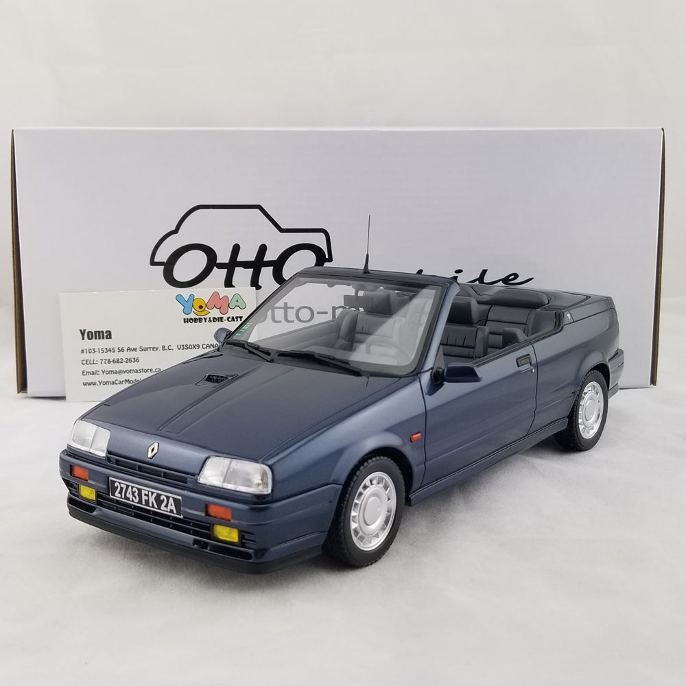 OTTO 1:18 Renault 19 16S Cabriolet Blue sport 449 Resin Model Car OT673