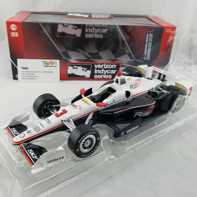 GreenLight 1:18 2016 IndyCar Series #3 Helio Castroneves / Penske Racing, REV Recreation Group 10994
