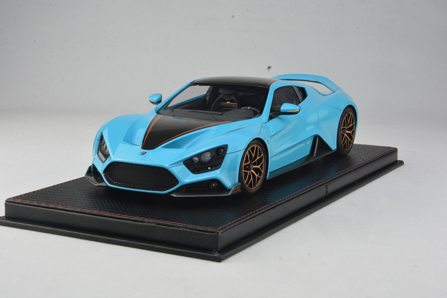 Frontiart 1/18 Zenvo TS1 GT Fjord Blue F061-134