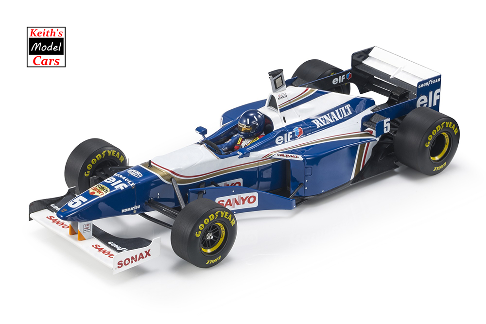 [1/18 Scale] Williams-Renault FW18 - Winner Japanese GP 1996 (No.5 D. Hill) by GP Replicas