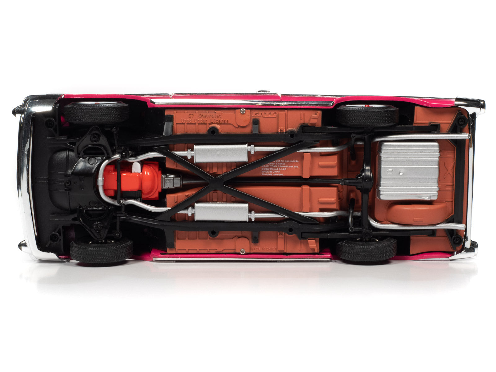 Barbie 1957 Chevy Bel Air Convertible (Pink) 1:18 Scale