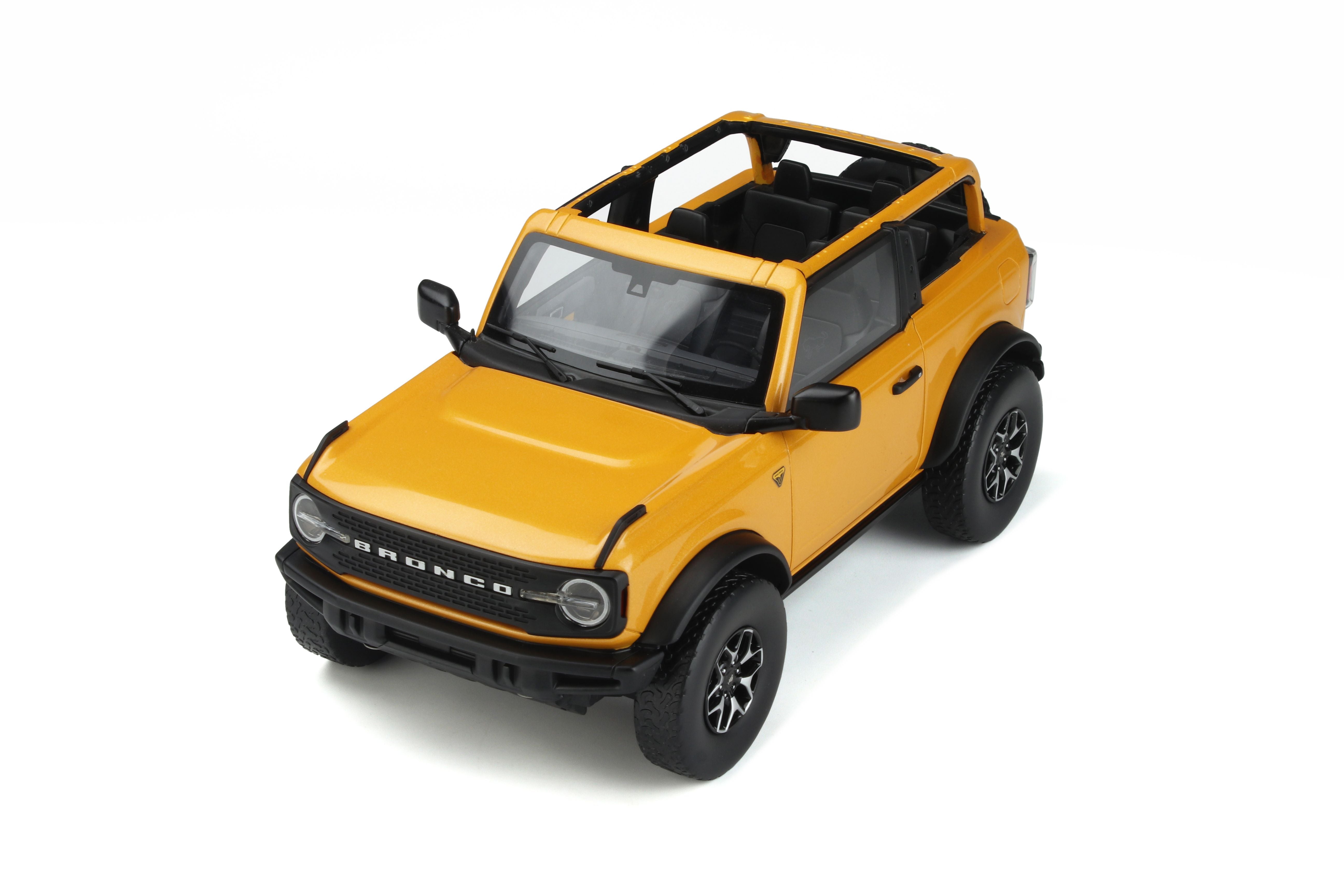 GT Spirit 1:18 2021 Ford Bronco Badlands Cyber Orange GT858