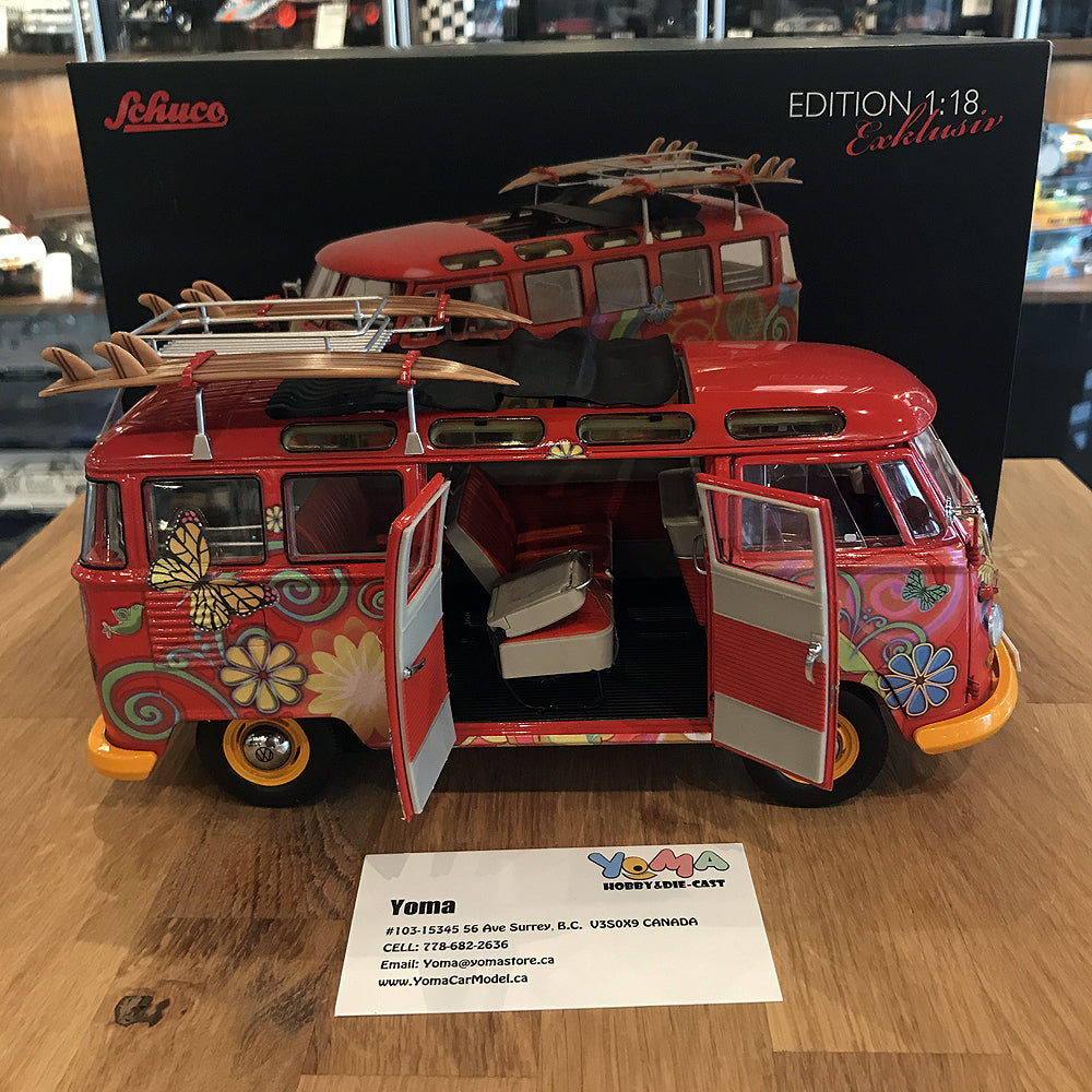 Schuco 1:18 Volkswagen T1 Samba 
