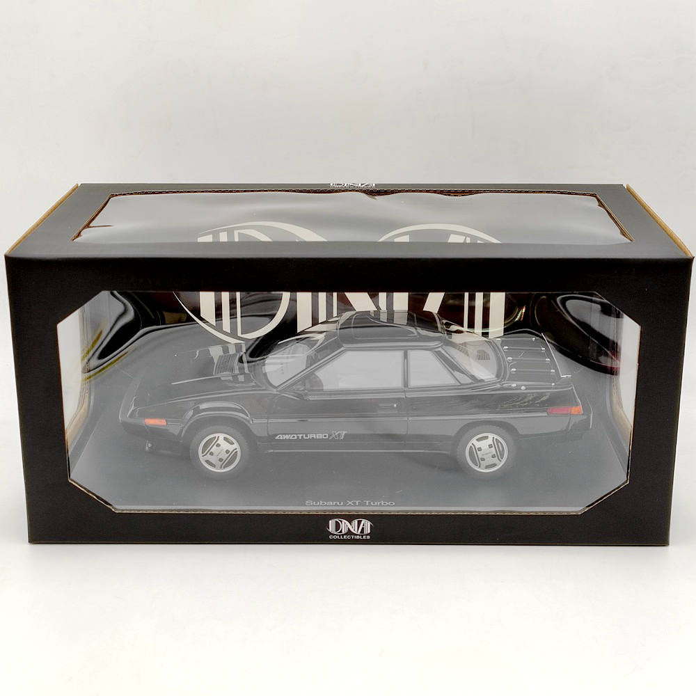 DNA Collectibles 1/18 Subaru XT Turbo 4WD 1985 DNA000141 Resin Model Car Black Toy Gift