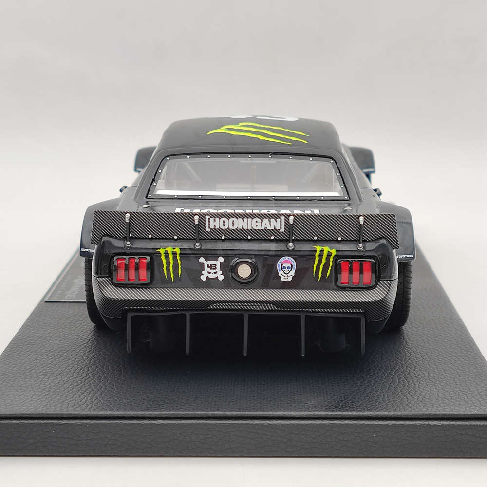 1/18 TopM Ford Mustang 1965 Hoonigan 2020 Edition No. 43 Ken Block Resin Model Toys Car Gift