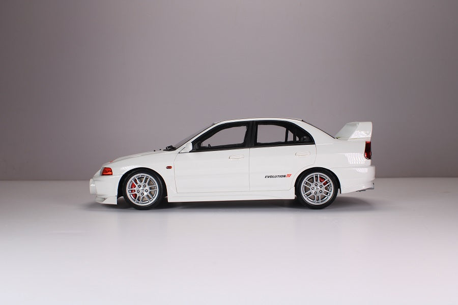 *PREORDER* Pop Race 1/18 Mitsubishi Lancer EVO IV in White