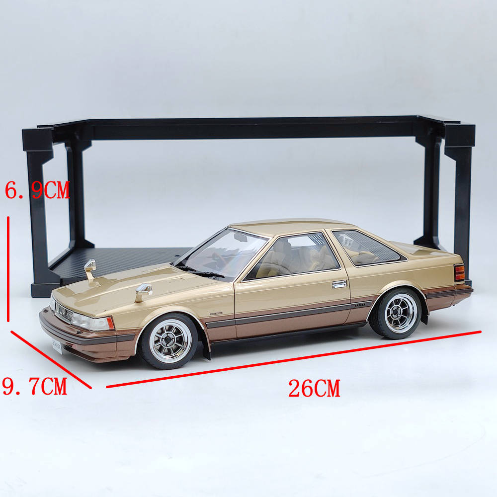Ignition Model 1/18 Toyota Soarer 2800GT Extra Z10 Gold/Brown IG1372 Resin Toy Car Model Gift
