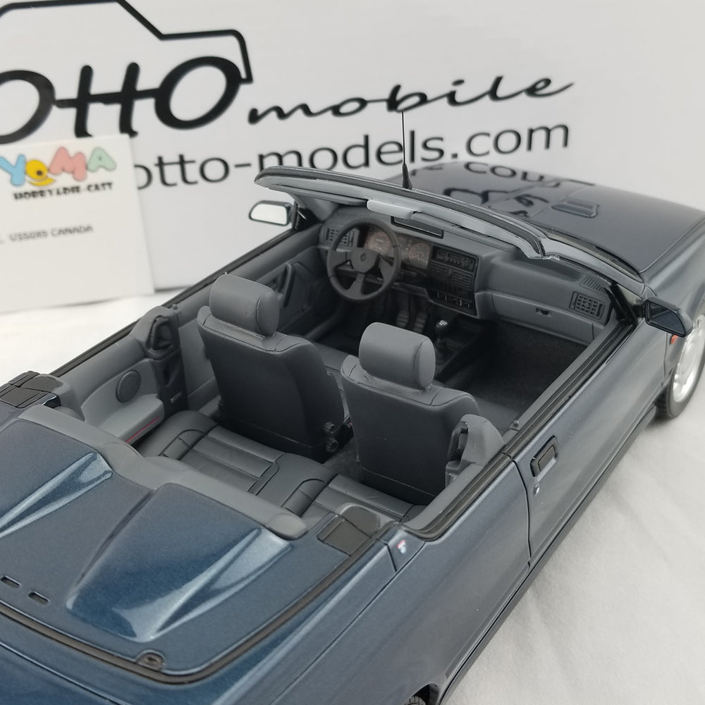OTTO 1:18 Renault 19 16S Cabriolet Blue sport 449 Resin Model Car OT673