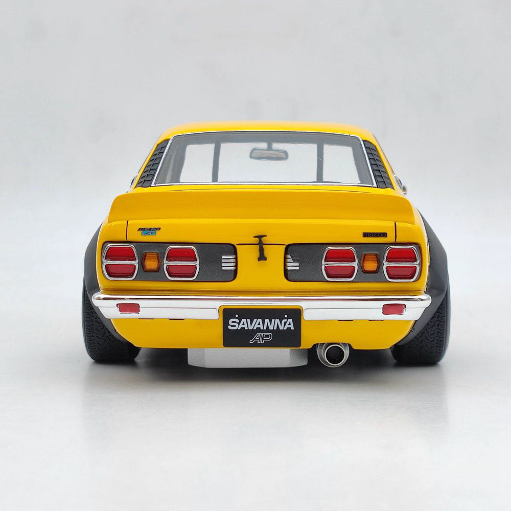 Ignition Model 1/18 Mazda Savanna (S124A) Racing Yellow IG2032 Resin Model Car Toys Gift