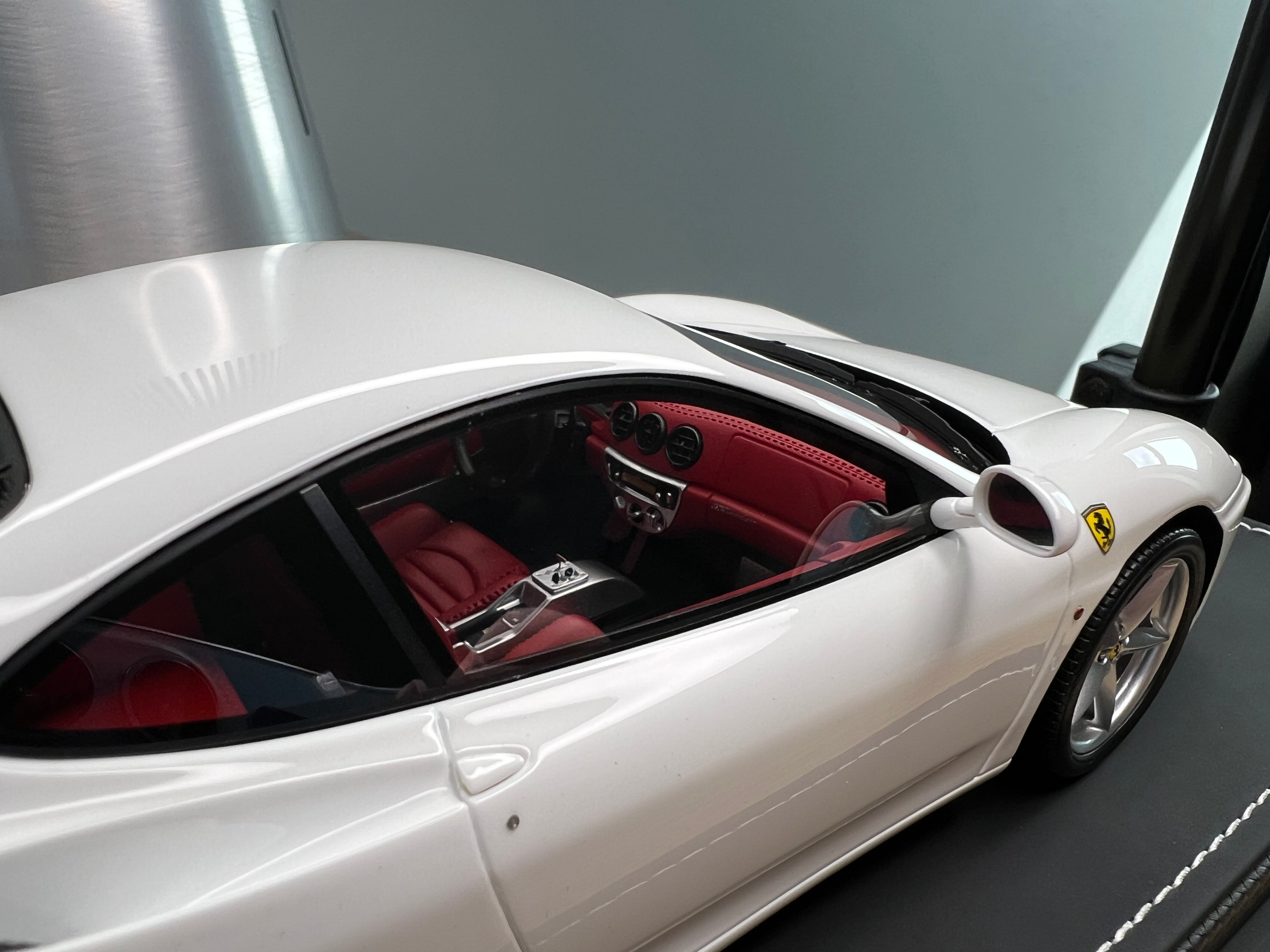 Ferrari 360 Modena - Bianco Avus - 1:18