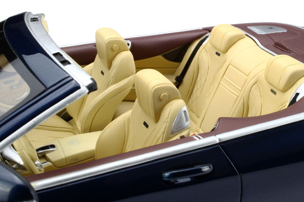 GT Spirit 1:18 Mercedes AMG S65 Convertible Blue GT153
