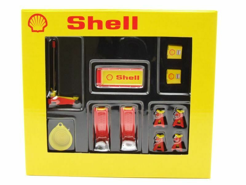 GMP 1:18 GMP Shop Tool Set #2 - Shell Oil GMP-18950