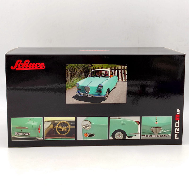 1/18 Schuco Goggomobil Coupe TS 250 Blue Resin Model Car Limited Collection
