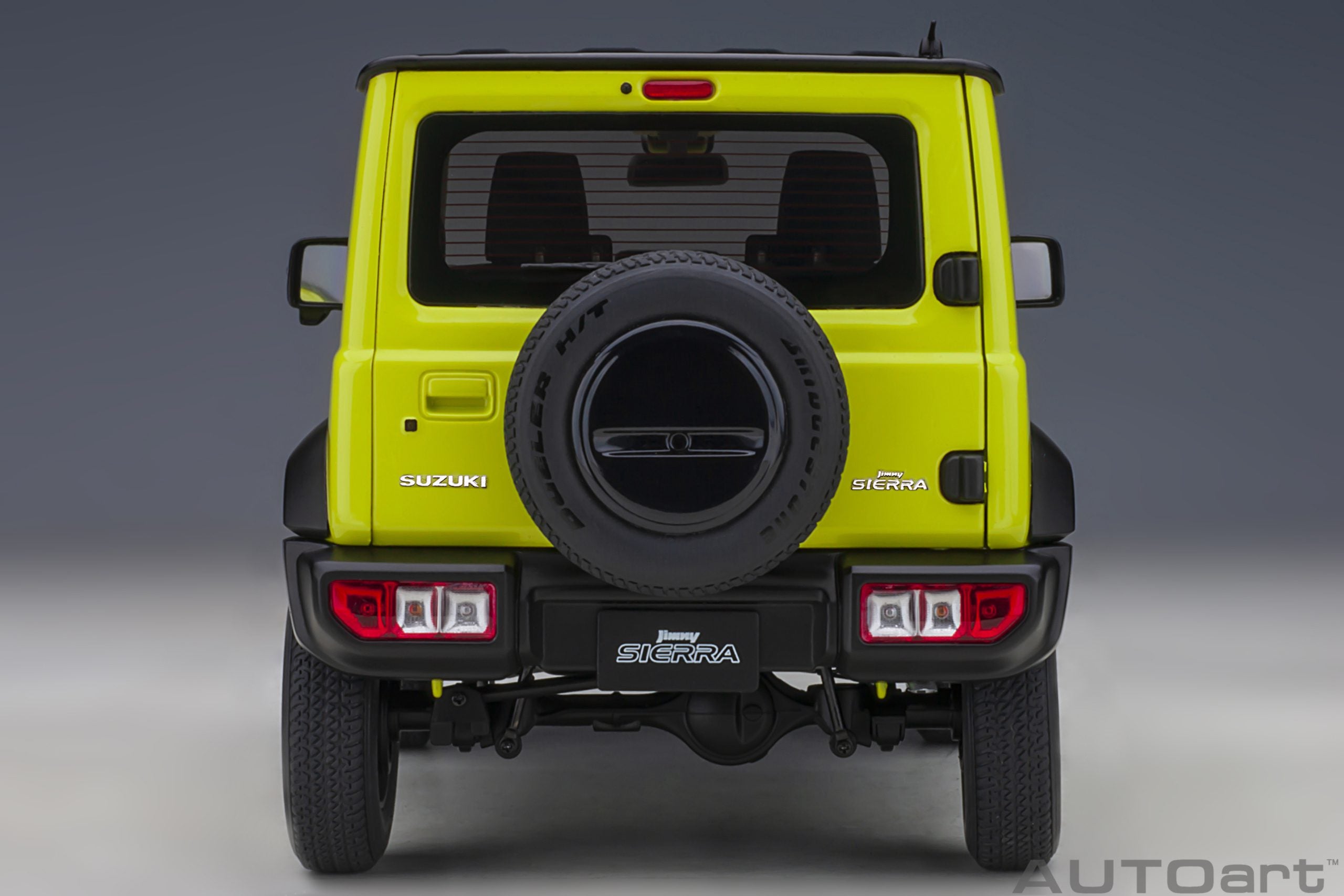 AUTOart 1:18 Suzuki Jimny Sierra (JB74) (Kinetic Yellow with Black roof) 78506