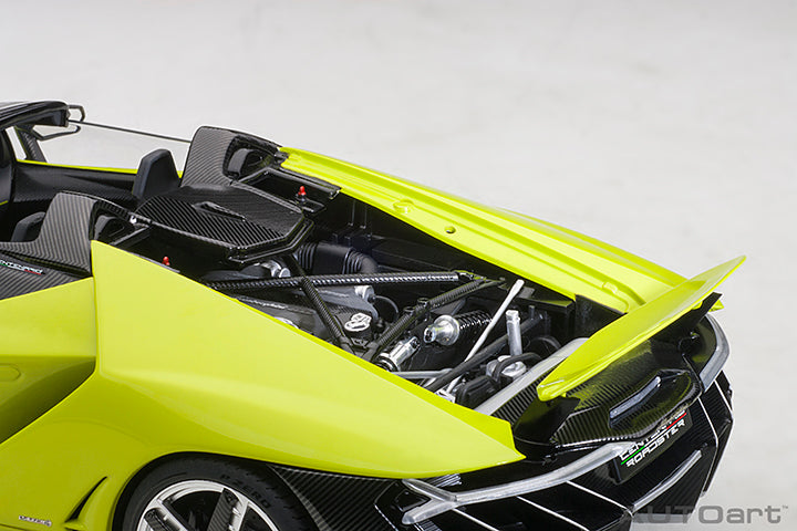 LAMBORGHINI CENTENARIO ROADSTER (VERDE SCANDAL/SOLID LIGHT GREEN)