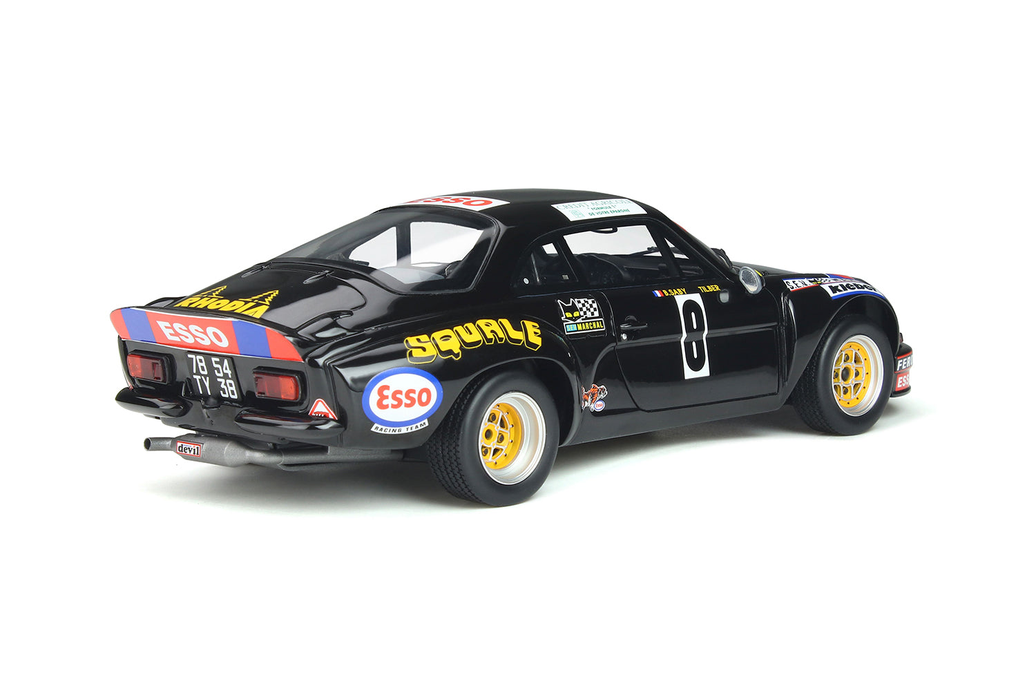 GT Spirit 1:18 1976 Alpine A110 Gr.5 Armor #8 OT857