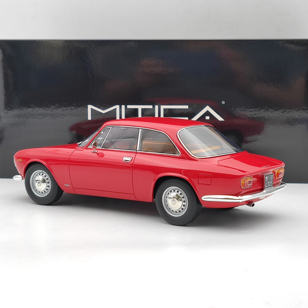 MITICA 1/18 1968 Alfa Romeo Giulia GT 1300 Junior Red MITICA100012 Resin Model Car Gift