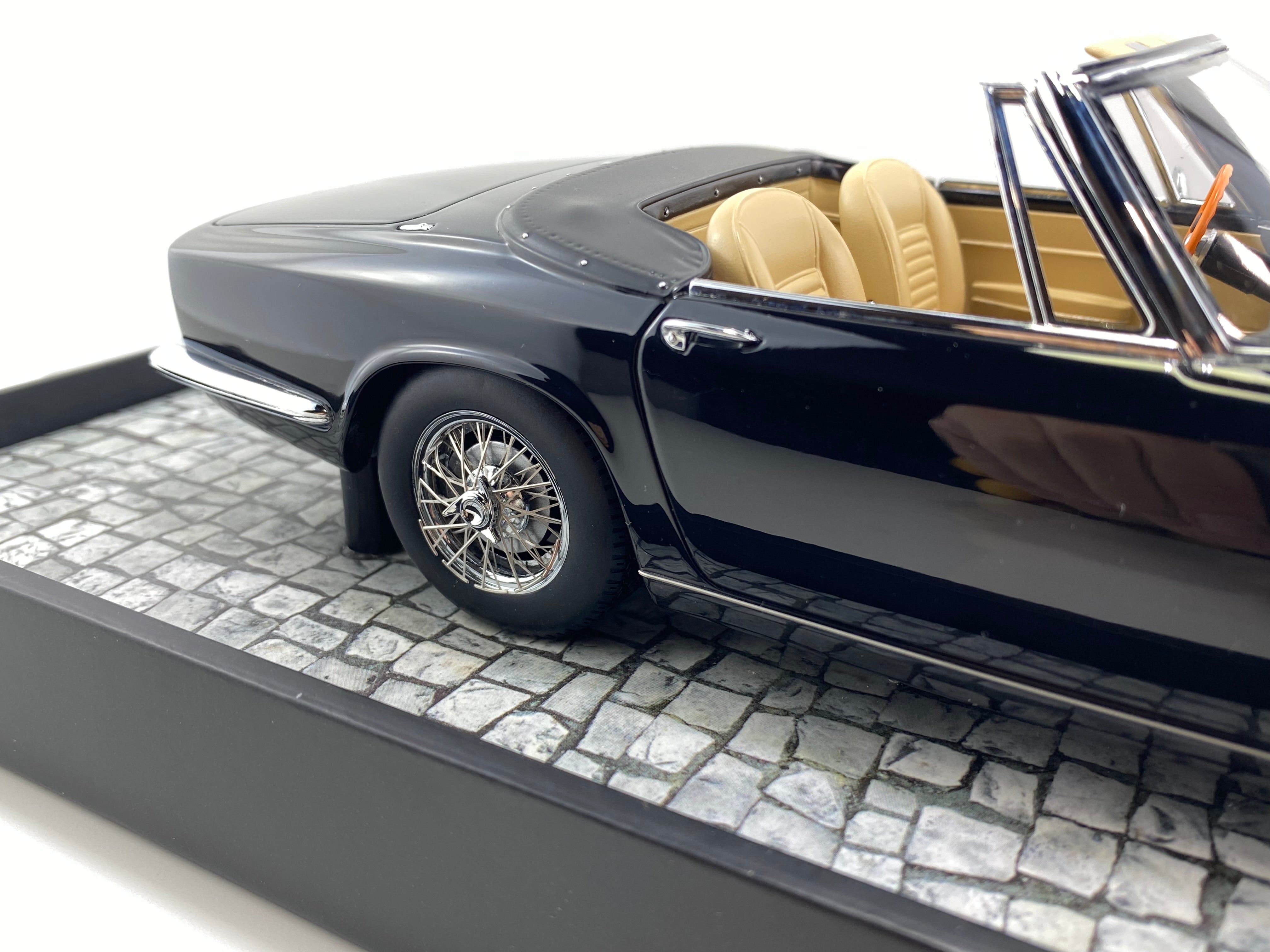 Minichamps 1:18 MASERATI MISTRAL SPYDER – 1964 – BLACK L.E. 999 pcs. 107123430 (Clearance Final Sale)
