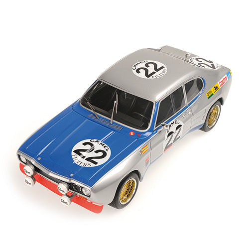 Minichamps 1:18 Ford Capri I RS2600 Glemser/Soler-Roig #22 Winner 24H Spa 1971 107718022