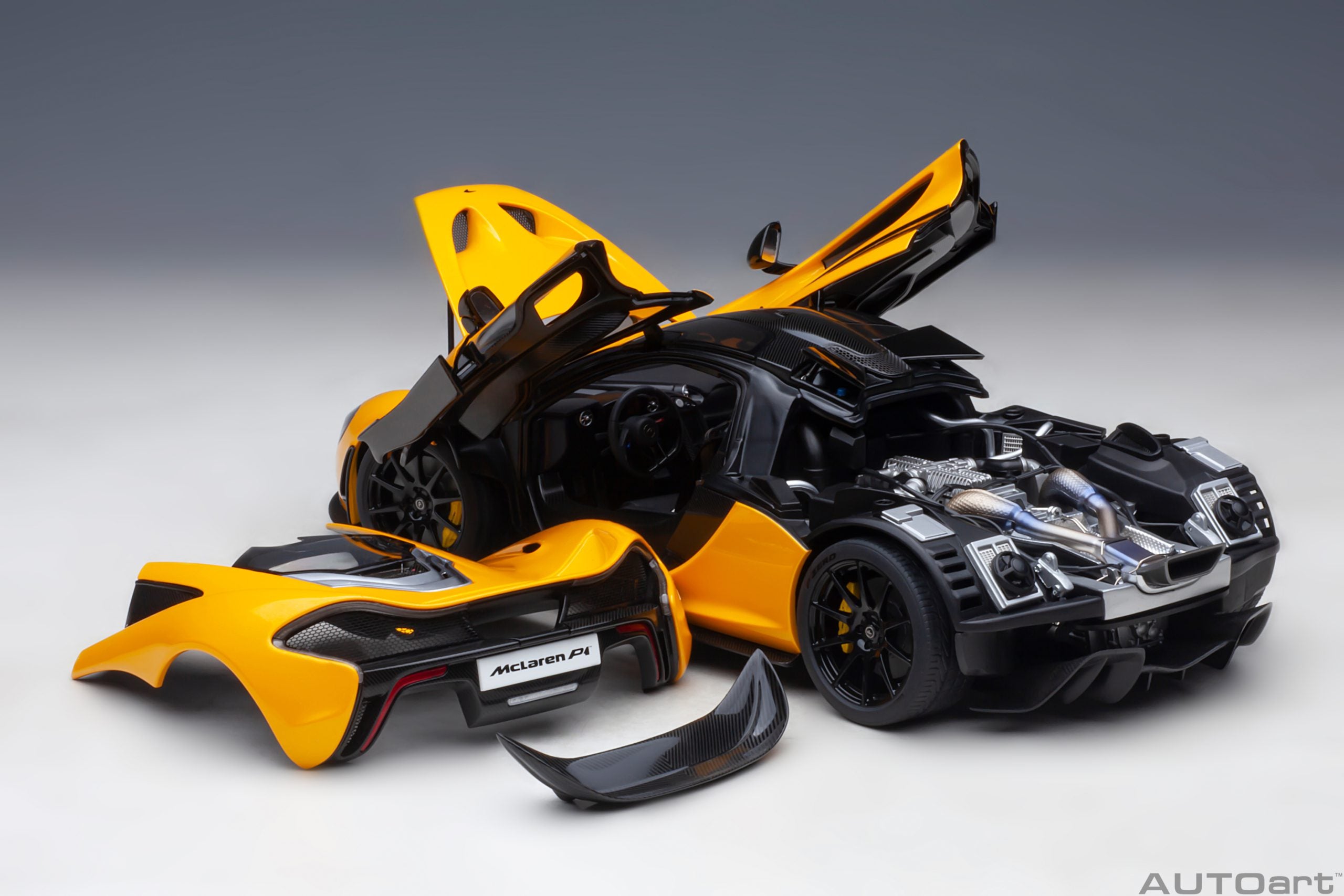 AUTOart 1:18 McLaren P1 (Volcano Yellow with yellow calipers) 76067