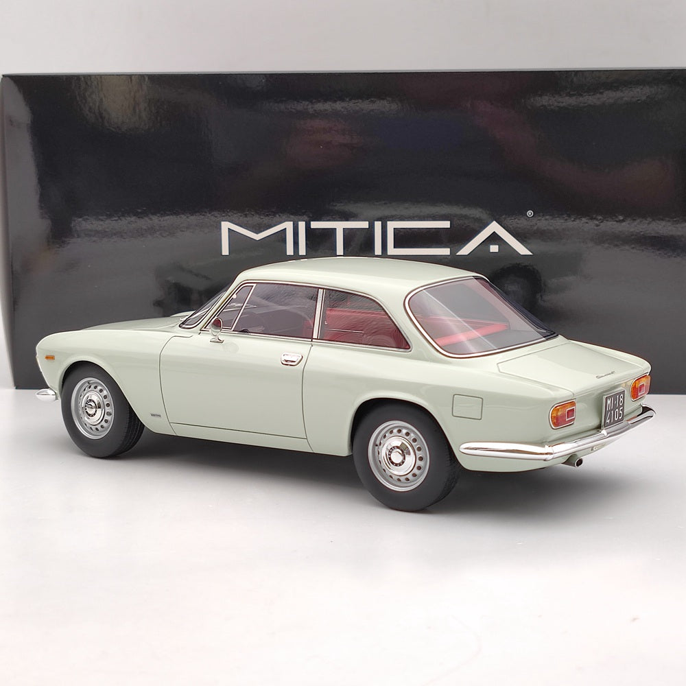 MITICA 1/18 Alfa Romeo Giulia 1600 Sprint GT 1963 MITICA100010 Azzurro Spaziov Resin Model Car Gift