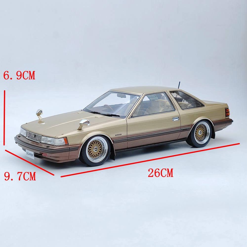 Ignition Model 1/18 Toyota Soarer 2800GT Extra Z10 Gold/Brown IG1376 Resin Toy Car Model Gift
