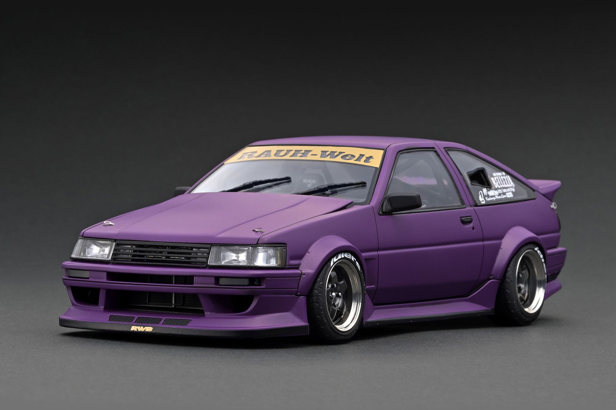*PREORDER* Ignition Model 1:18 Toyota AE86 RWB in Matte Purple