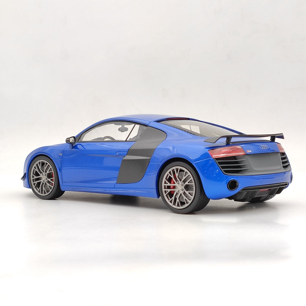 DNA Collectibles 1/18 Audi R8 LMX 2014 DNA000031 Resin Model Car Limited Blue Toy Gift