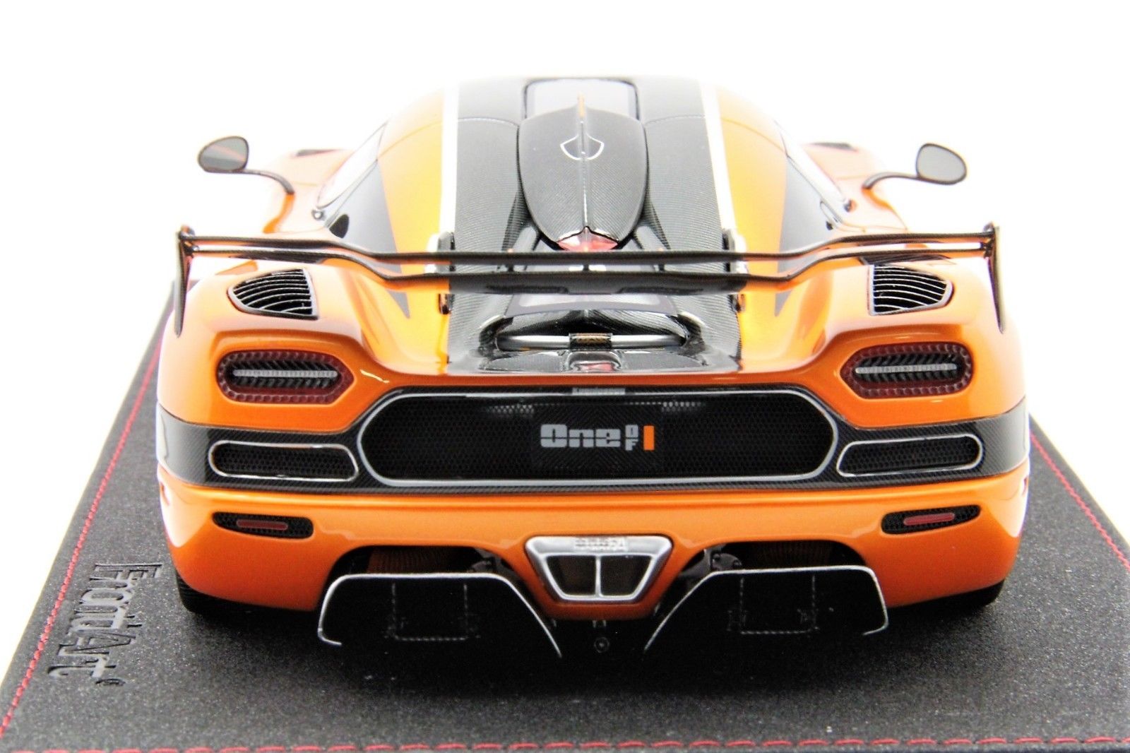 Frontiart 1:18 Koenigsegg Agera RS One of 1 Orange Carbon F055-18