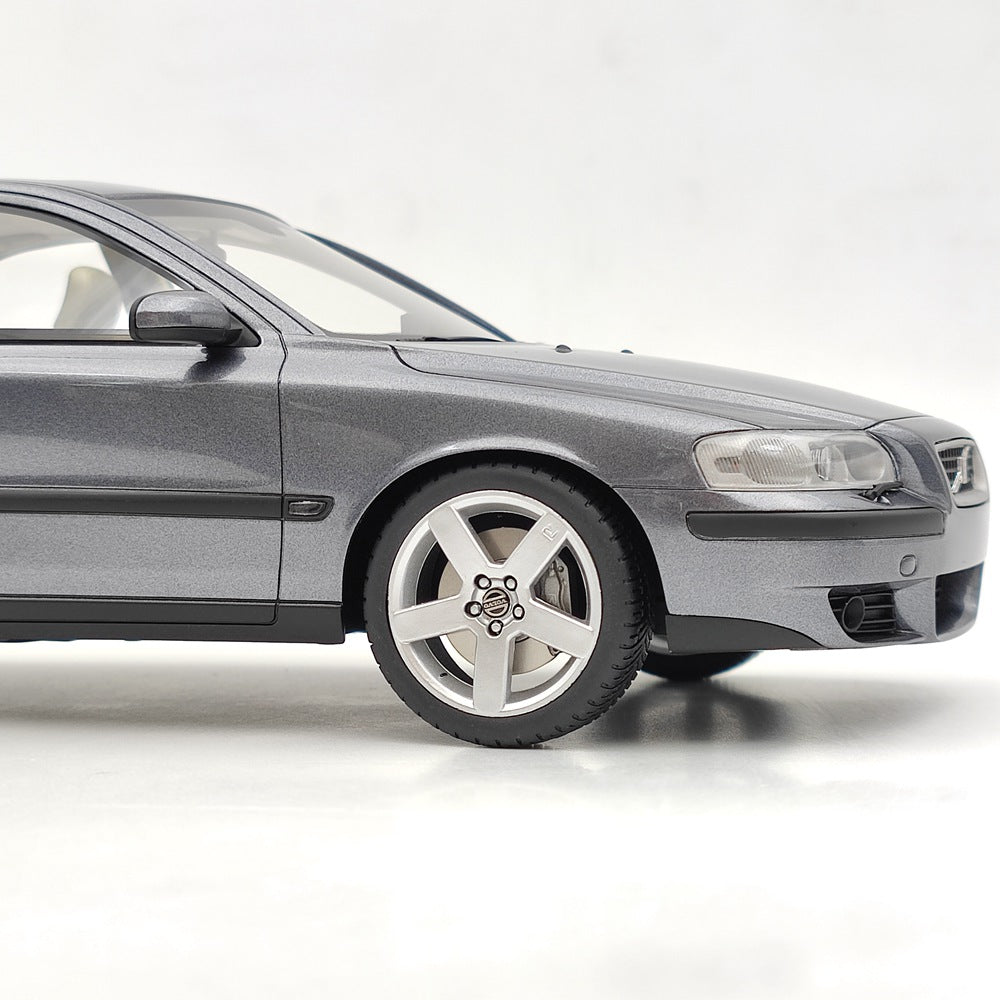 DNA Collectibles 1/18 Volvo S60 R 2003 DNA000107 Resin Model Car Grey Metallic Toy Gift