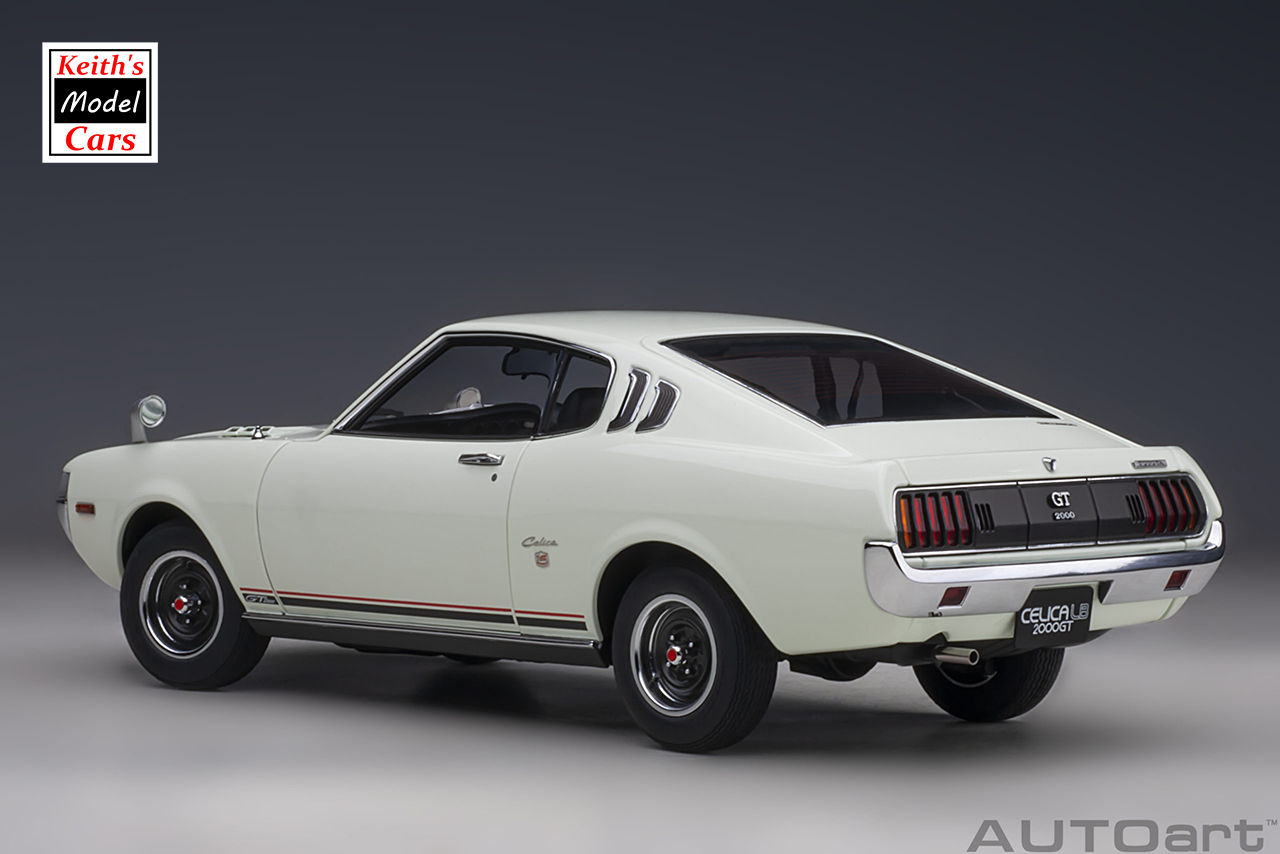 [1/18 Scale] Toyota Celica Liftback 2000GT (RA25) 1973 in White by AUTOart Models