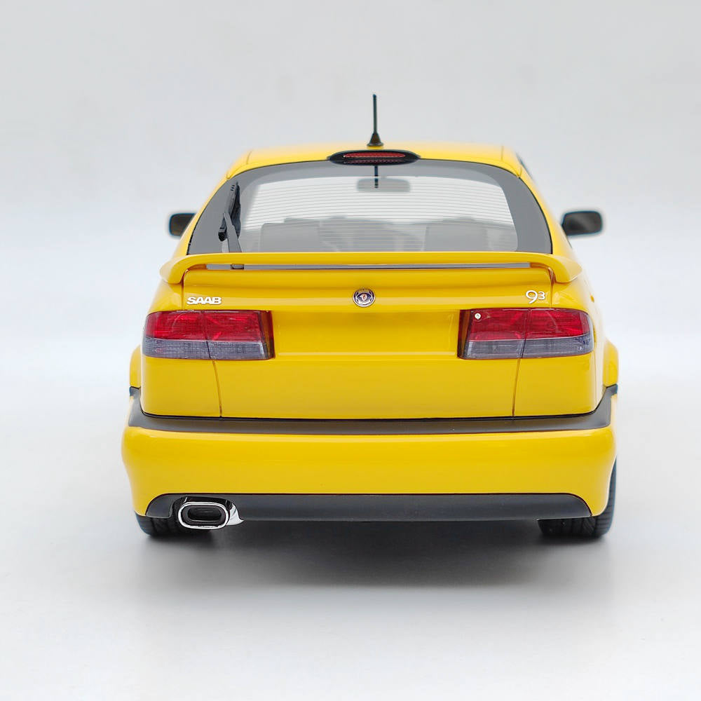 DNA Collectibles 1/18 Saab 9-3 Viggen Coupe 2000 DNA000078 Resin Model Yellow Toy Car Gift
