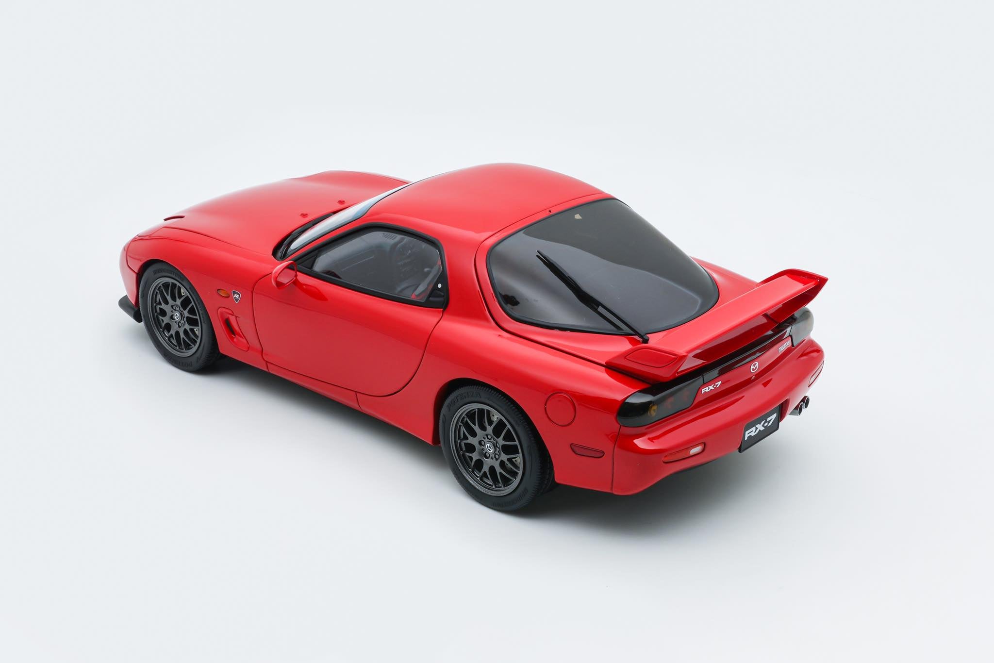 *PREORDER* Polar Master 1:18 Mazda RX-7 (FD3S) Spirit R in Red with Engine Display