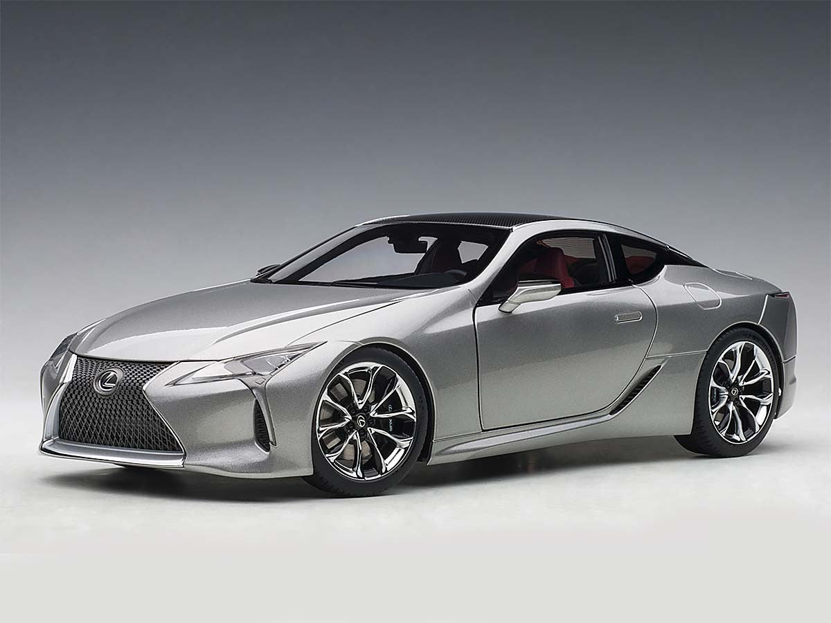 AUTOART 1/18 LEXUS LC500 SONIC TITANIUM METALLIC 78871