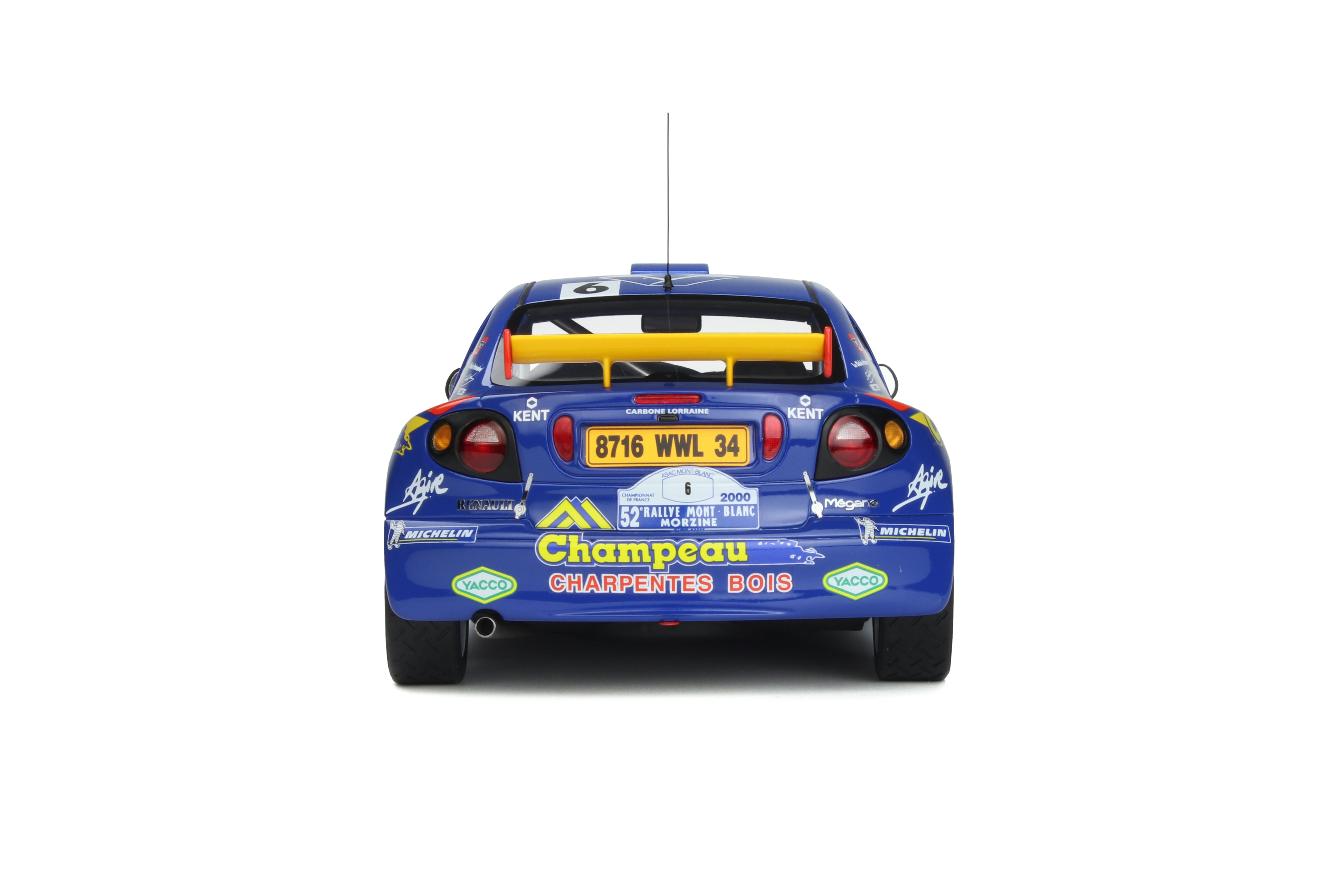 OTTO 1:18 Renault Megane Maxi #6 Rally of Monte Blanc 2000 OT960