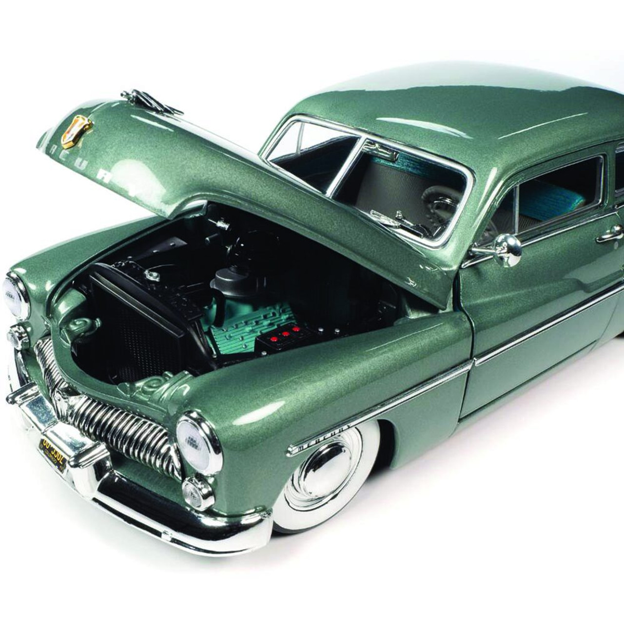 1949 Mercury Eight Coupe - Berwick Green 1:18 Scale Diecast Replica Model