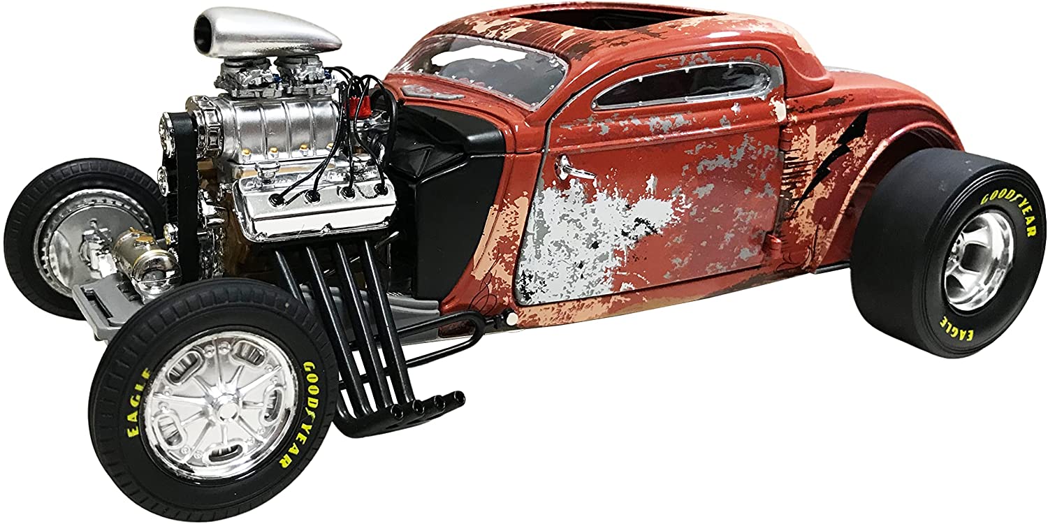 GMP 1:18 1934 Blown Altered Coupe - Rusted Steel GMP-18979