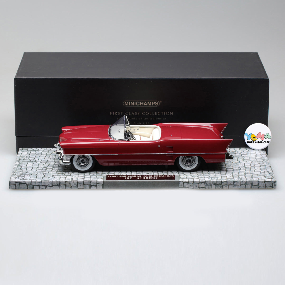 Minichamps 1:18 Cadillac Le Mans Dream Car 1953 Red 107148231