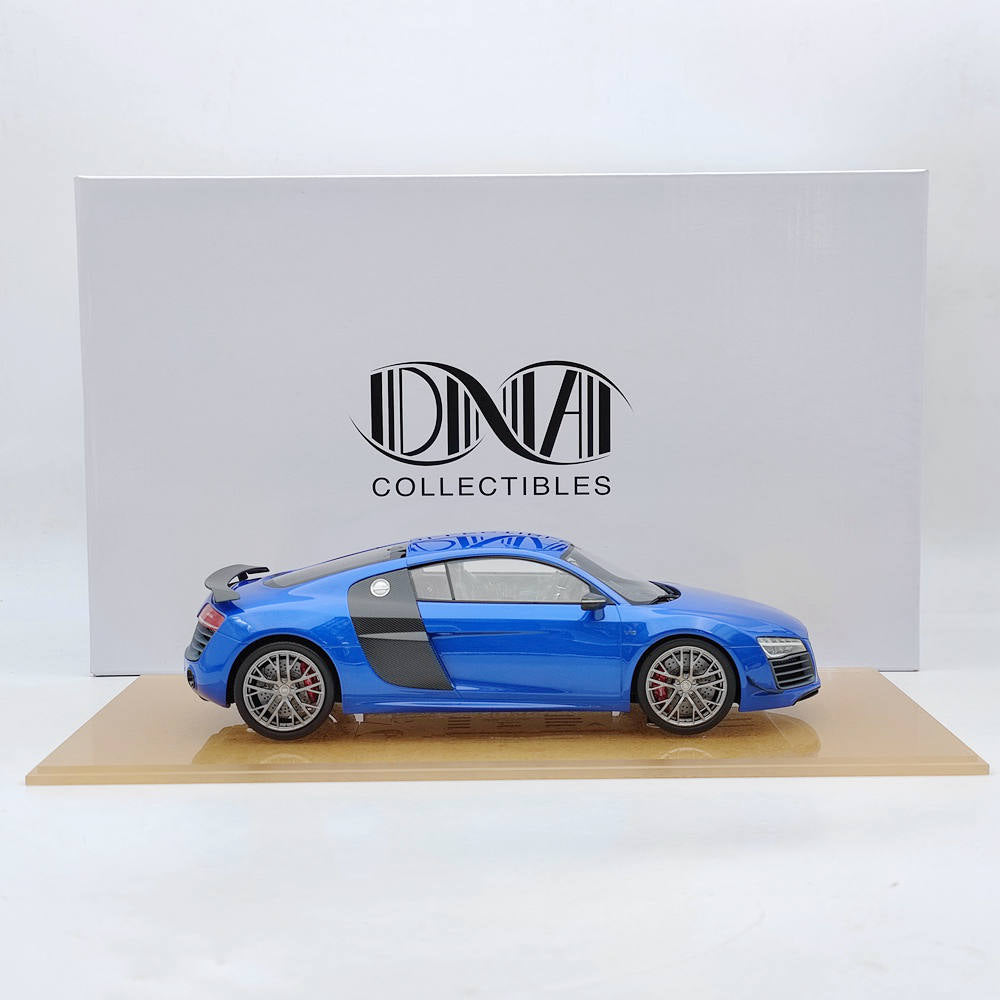 DNA Collectibles 1/18 Audi R8 LMX 2014 DNA000031 Resin Model Car Limited Blue Toy Gift