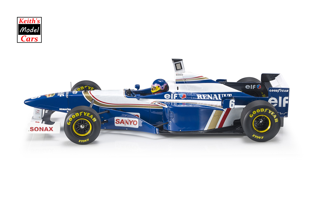[1/18 Scale] Williams-Renault FW18 - Winner Hungarian GP 1996 (No.6 J. Villeneuve) by GP Replicas