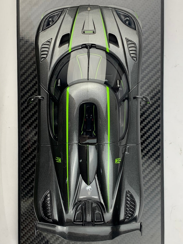 Koenigsegg Agera R+ - 7082 Nordic Ghost Super Running - 1:18