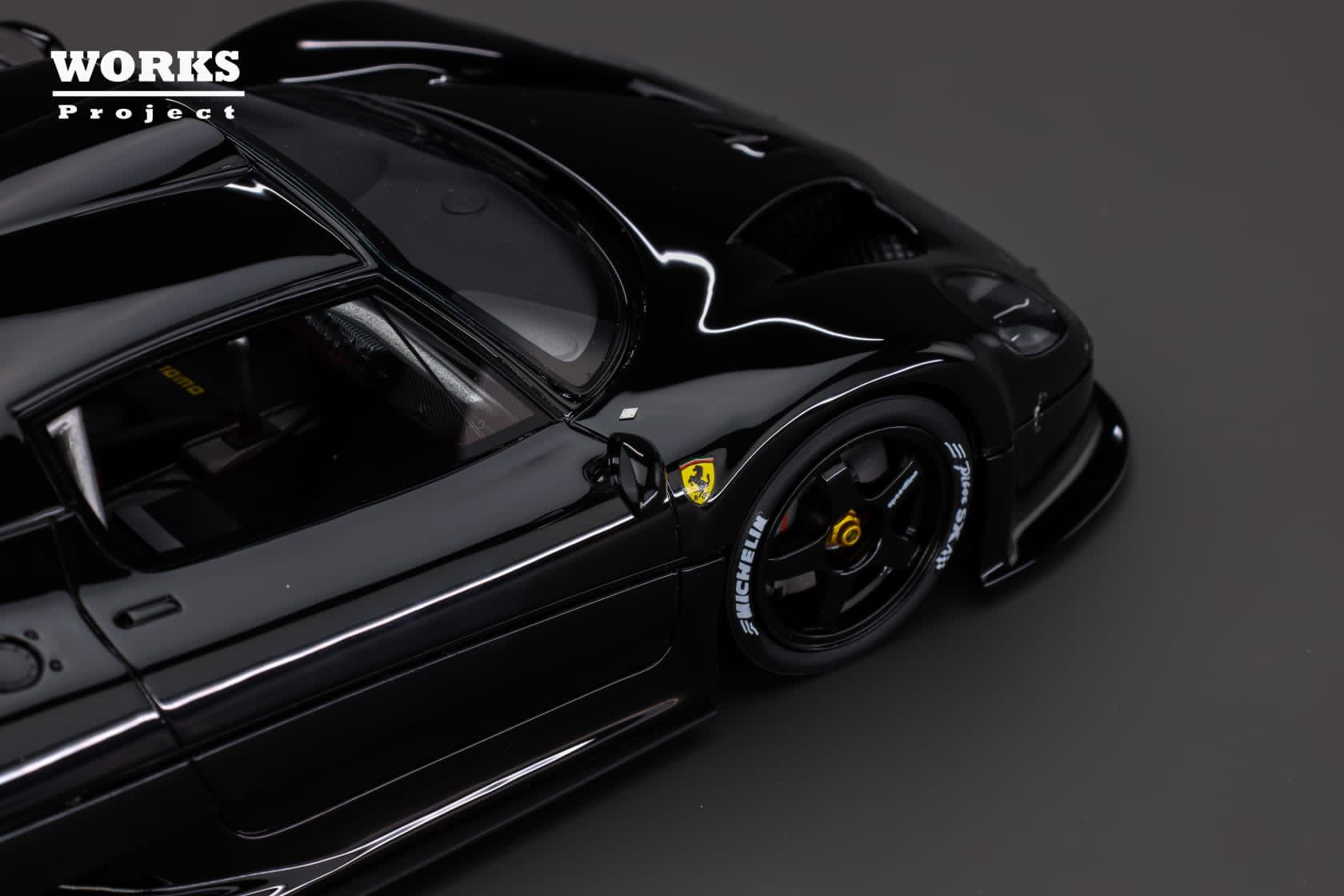 WORKS Project 1:18 Ferrari F50 GT in Black