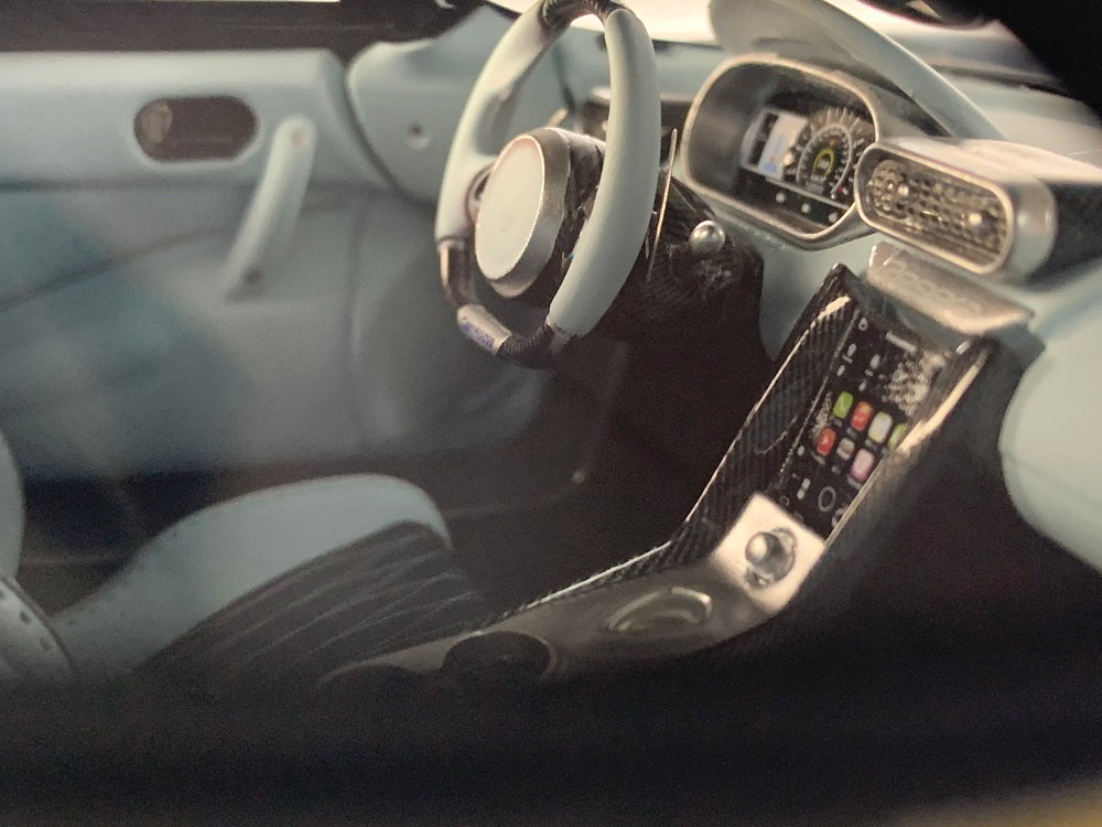 Frontiart 1:18 Koenigsegg Regera Carbon horizon blue F079-173