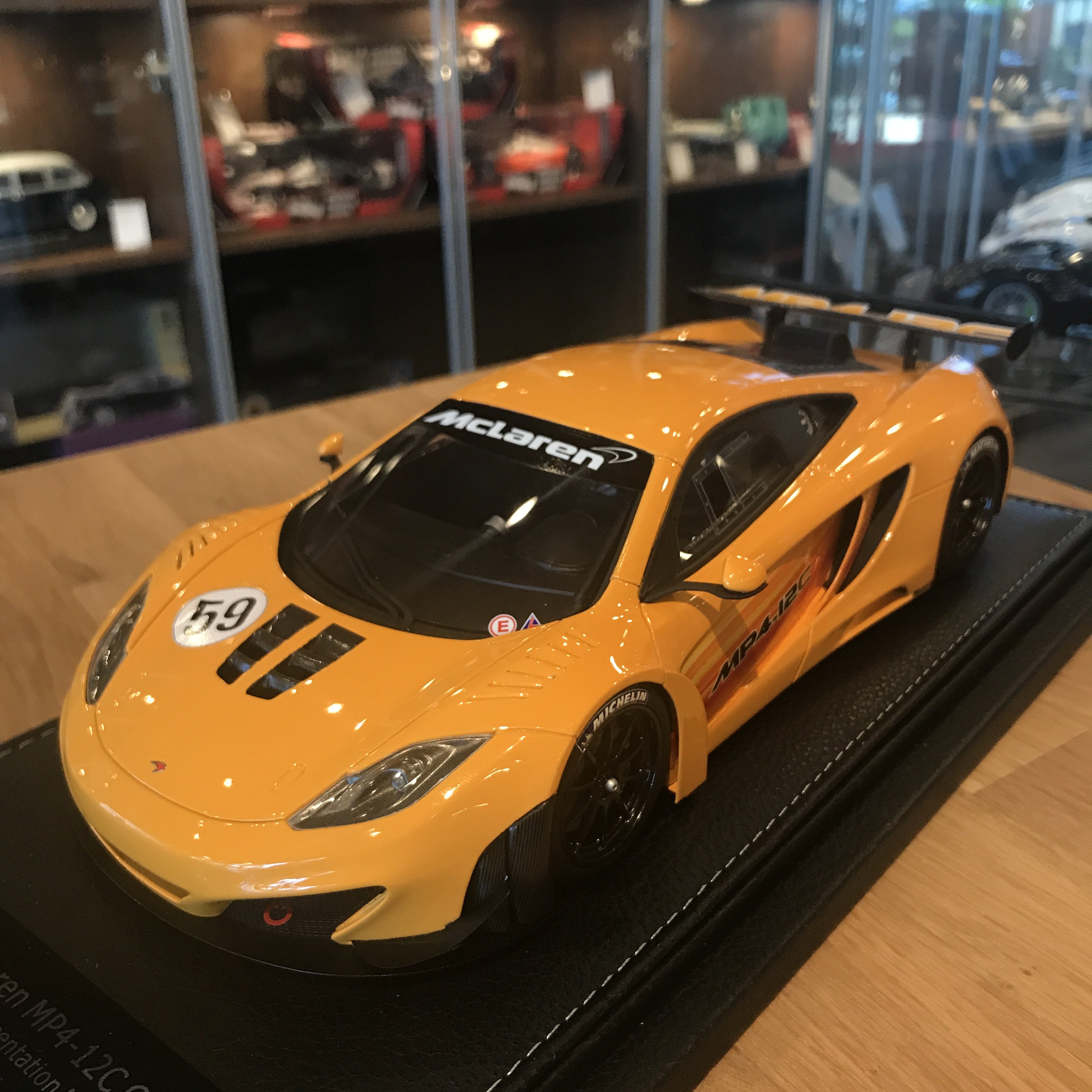 Peako 1:18 2011 McLaren MP4-12C GT3 #59 Orange 1804OR