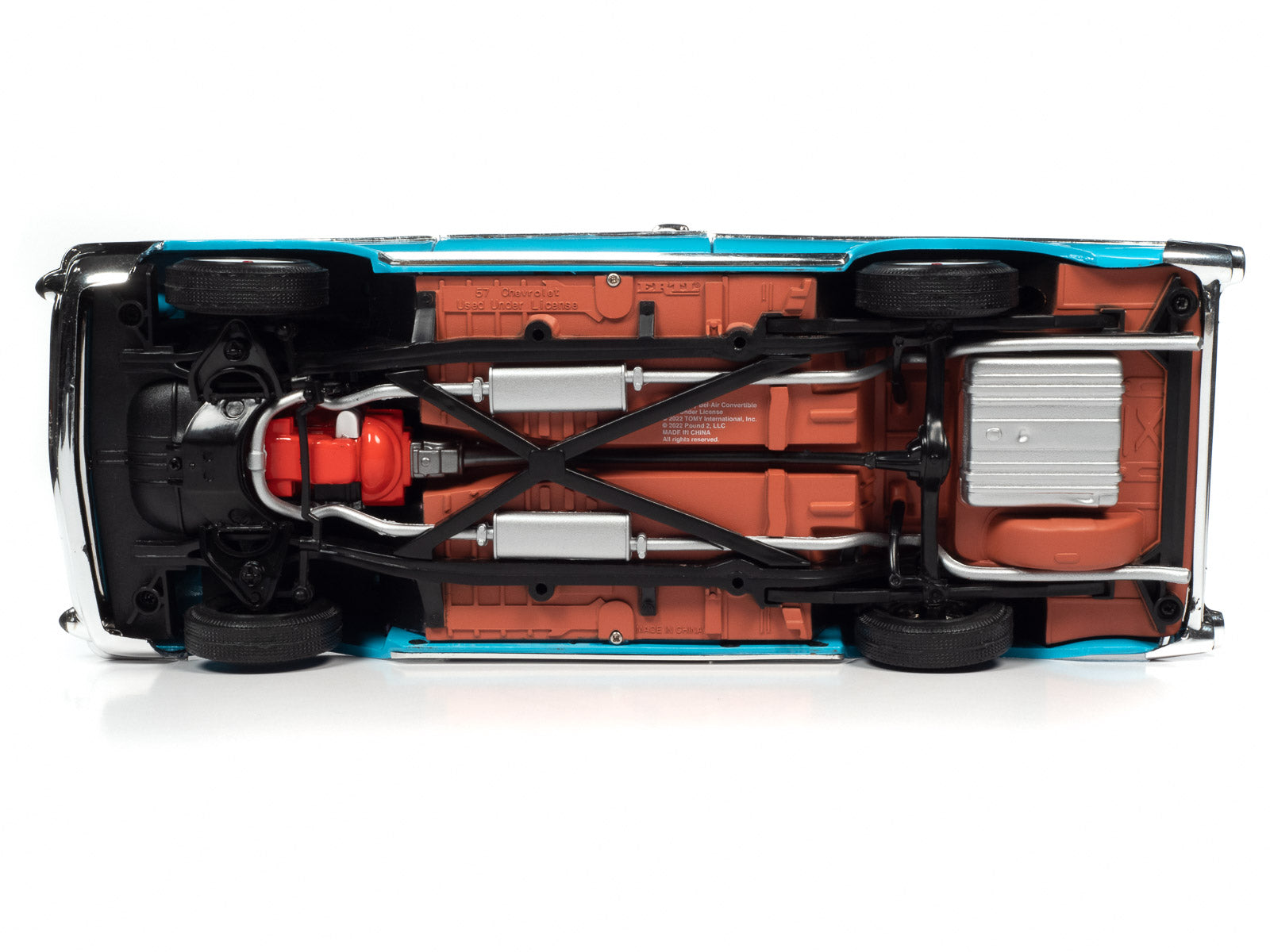 Barbie 1957 Chevy Bel Air Convertible (Aqua Blue) 1:18 Scale