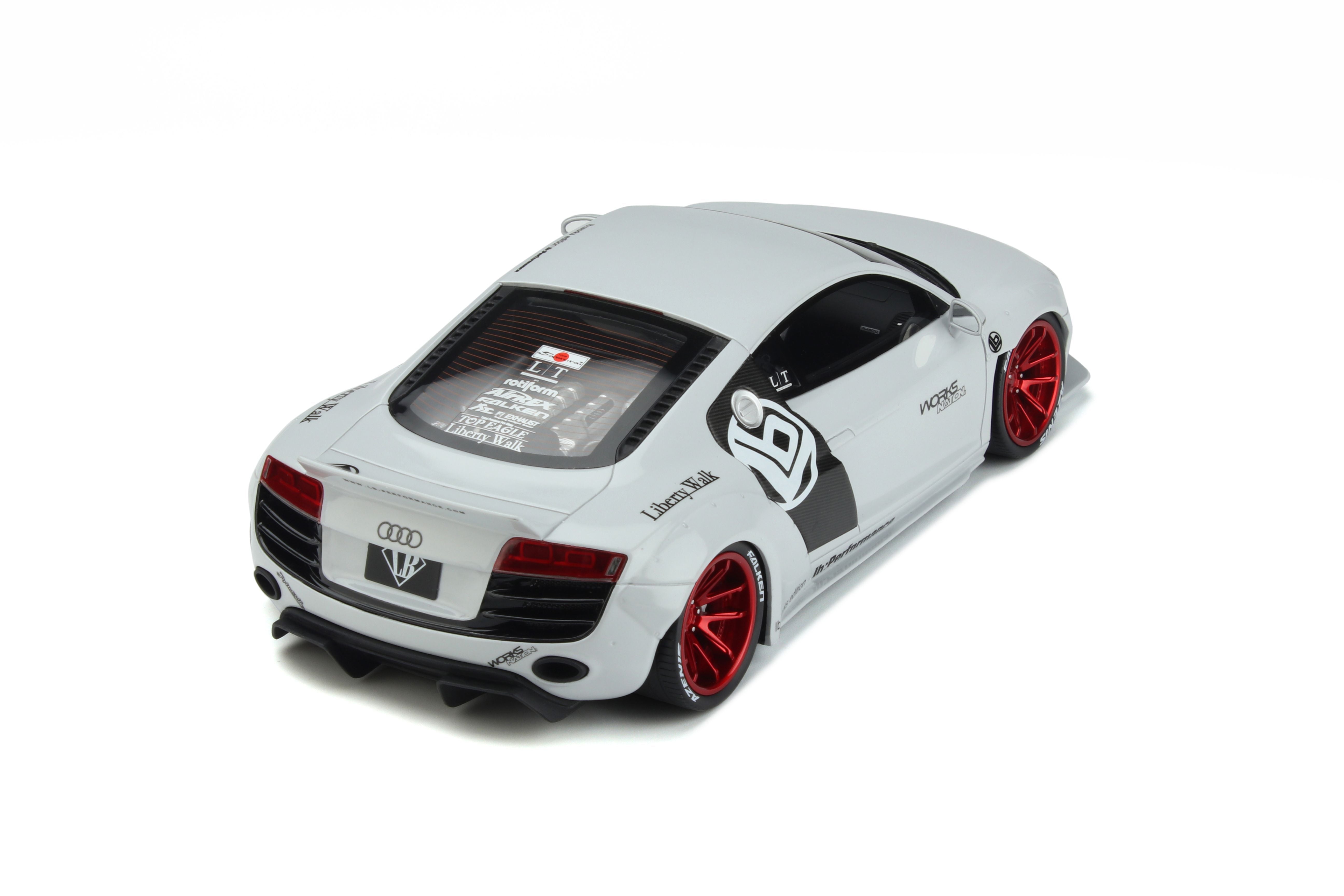 GT Spirit 1:18 Audi R8 LB-Works Glacier White GT325