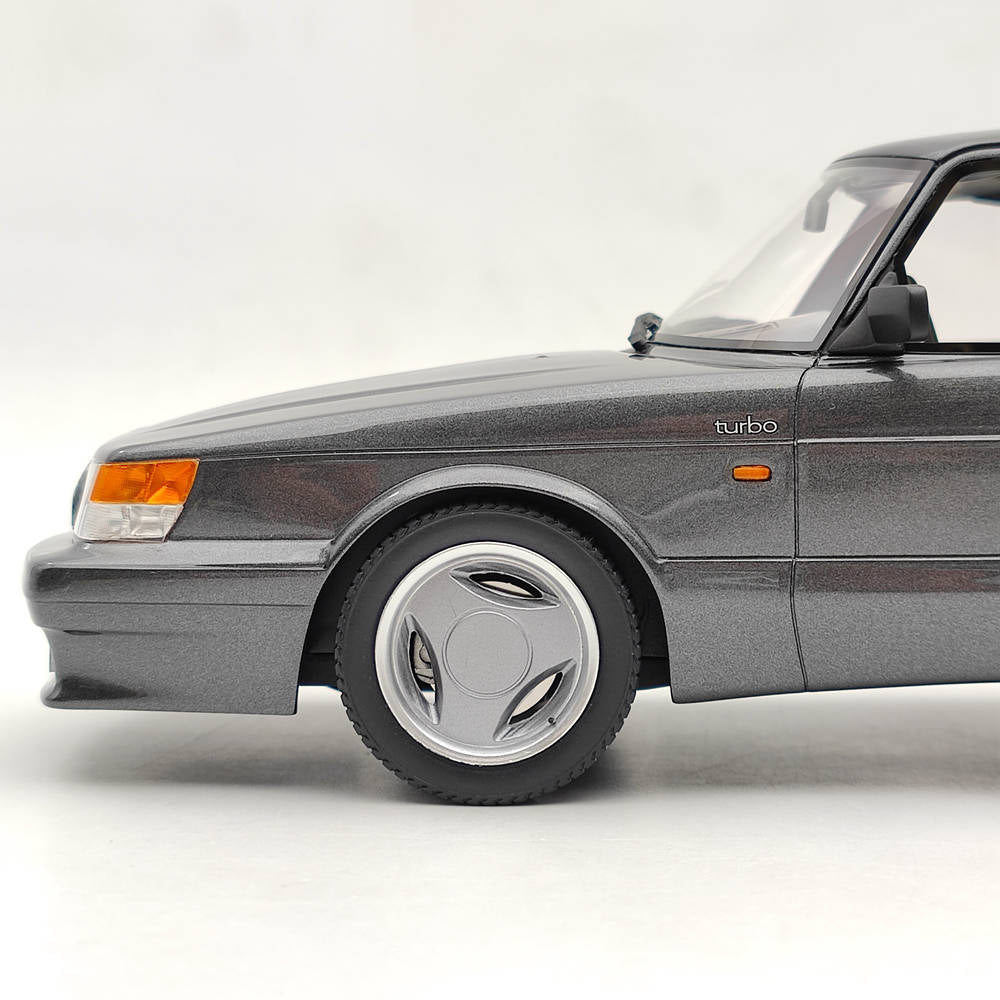 DNA Collectibles 1/18 Saab 900 Turbo T16 Airflow Grey DNA000113 Resin Model Car Toys Gift