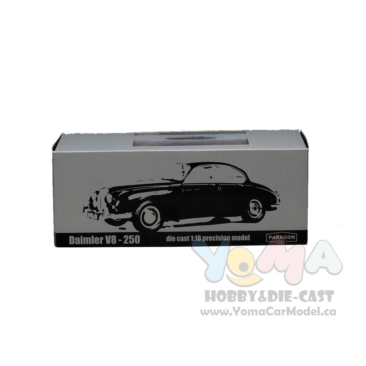 Paragon 1:18 Daimler 250 V8 1967 B.R.Green PA-98314