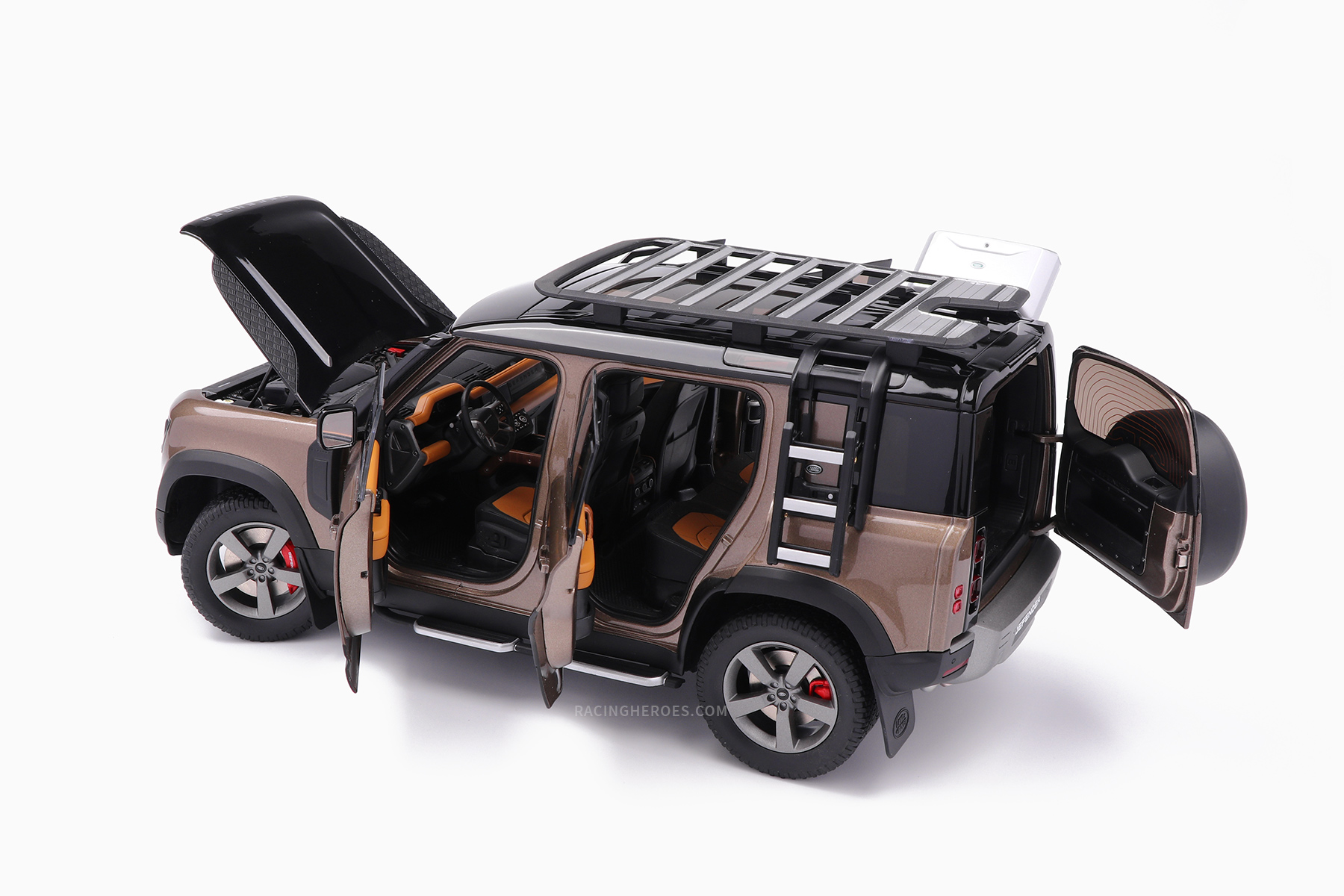 Land Rover Defender 110 2020 Gondwana Stone 1:18 by Almost Real